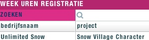 bouwen van maatwerk modules weekstaat en kostprijsberekening.